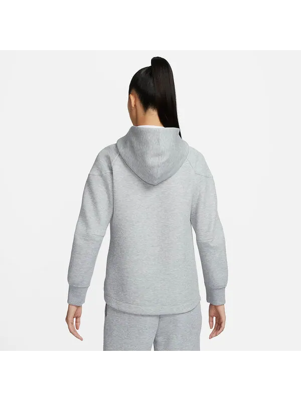 Куртка технический флис с капюшоном на молнии Nike — изображение 4 из 4, серый