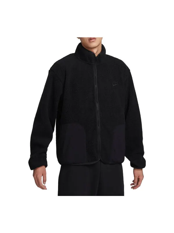 Куртка Nike Club Fleece Winterized Jacket 'Black' — изображение 1 из 3, черный