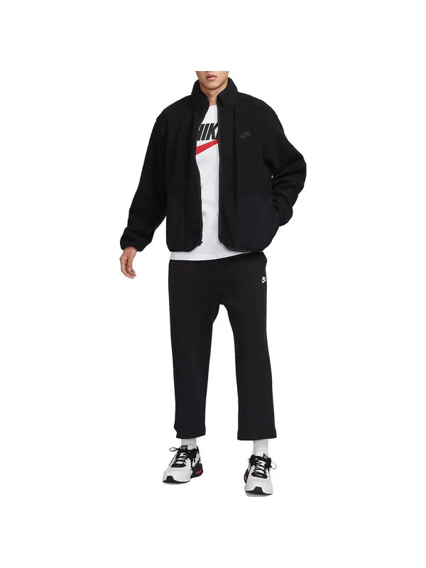 Куртка Nike Club Fleece Winterized Jacket 'Black' — изображение 3 из 3, черный