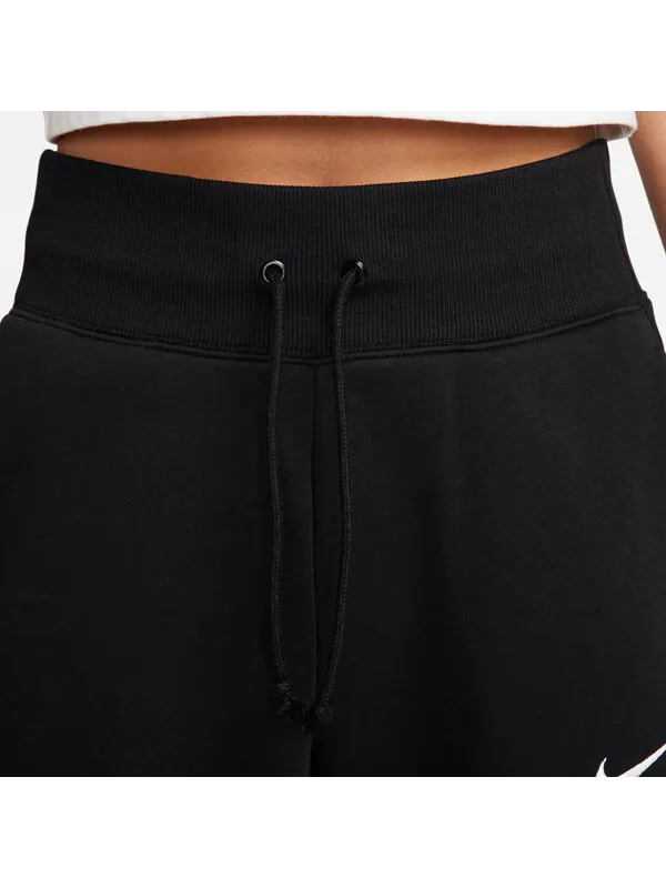 Штаны phoenix флисовые укороченные спортивные штаны с высокой талией Nike — изображение 3 из 4, черный