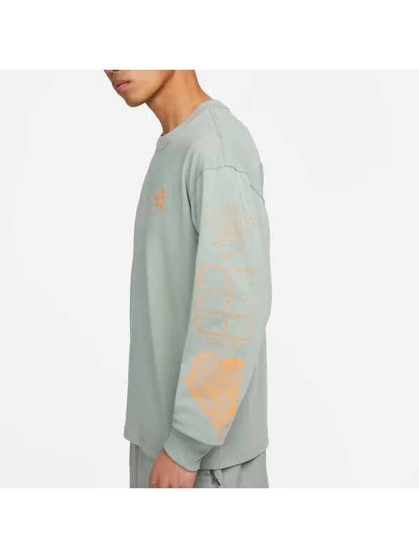 Футболка Nike Acg Topo T-Shirt 'Mica Green' — изображение 3 из 4, зеленый