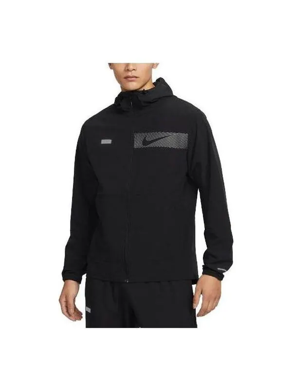 Куртка неограниченный отталкивающий капюшон универсальный куртка Nike — изображение 1 из 1, черный