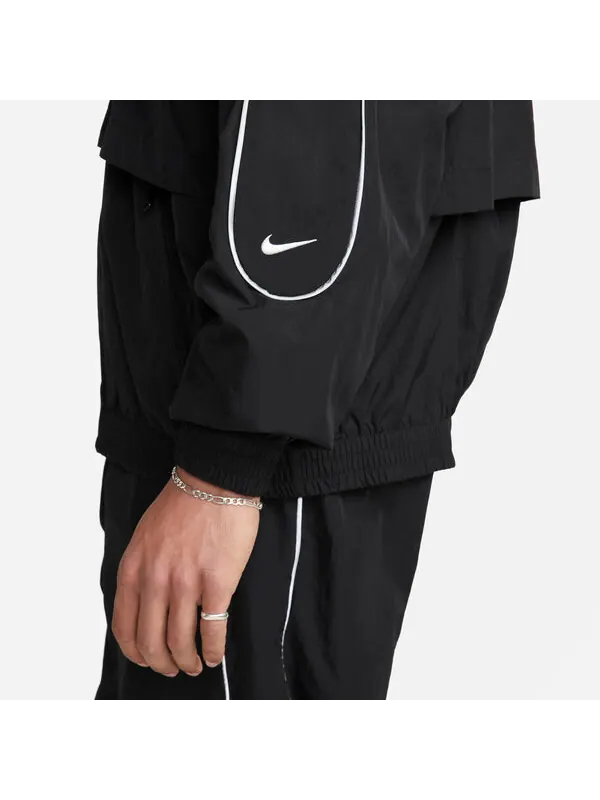 Куртка соло swoosh тканые спортивные Куртка Nike — изображение 3 из 4, черный