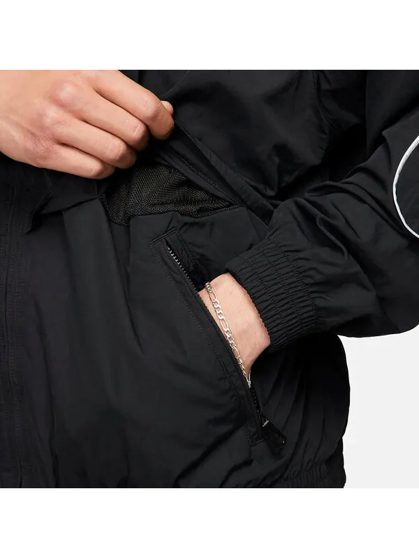 Куртка соло swoosh тканые спортивные Куртка Nike — изображение 4 из 4, черный