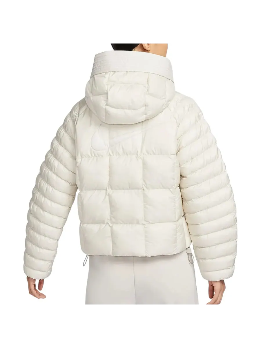 Куртка (WMNS) Nike Sportswear Essential Prima Puffer Jacket Asia Sizing 'Beige' — изображение 2 из 2, бежевый