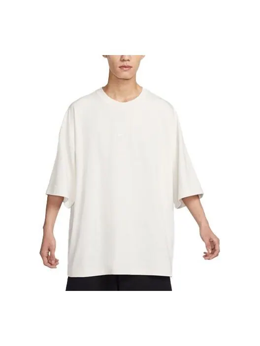 Футболка Nike Sportswear Oversized T-shirt 'Phantom' — изображение 1 из 2, серый/белый