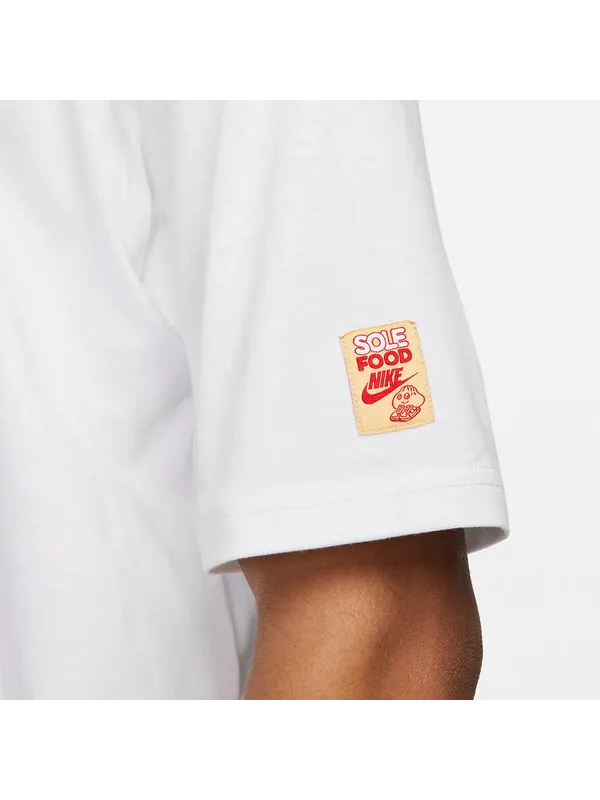 Футболка Nike Sportswear Max90 T-shirt 'White' — изображение 3 из 4, белый