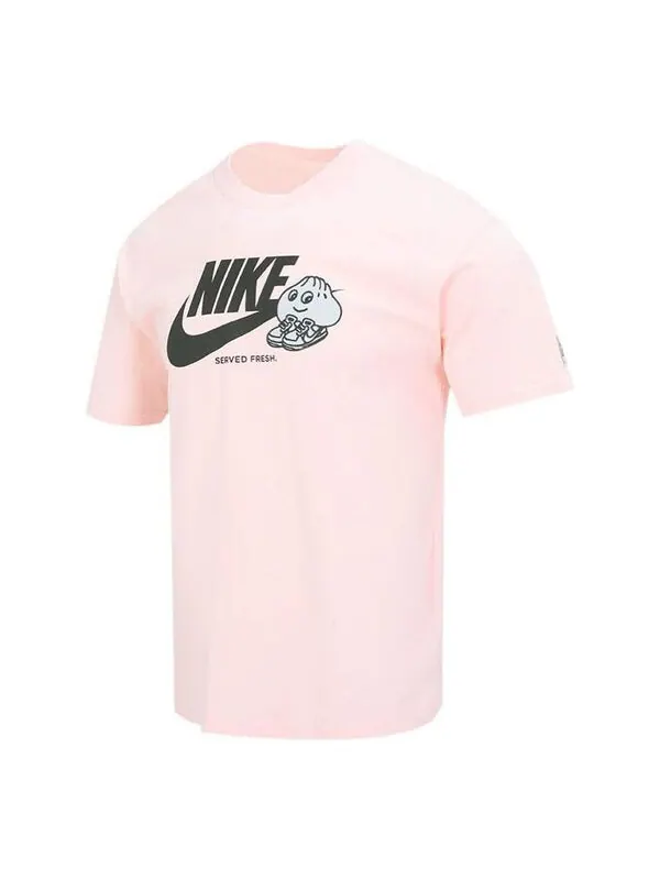 Футболка Nike Dumpling Logo T-Shirt 'Pink' — изображение 1 из 4, розовый