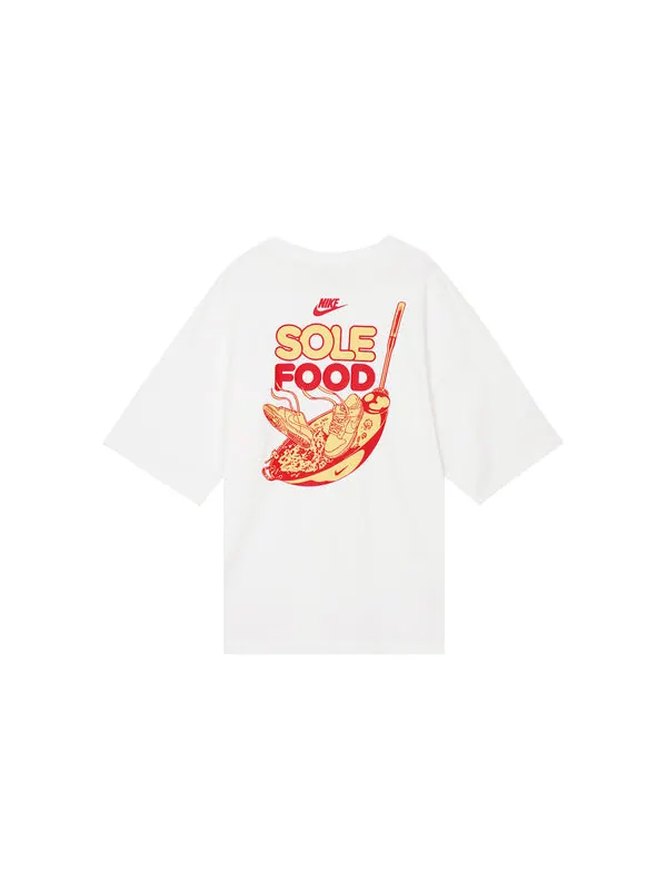 Футболка Nike Sportswear Sole Food T-Shirt 'White' — изображение 4 из 4, белый/мульти