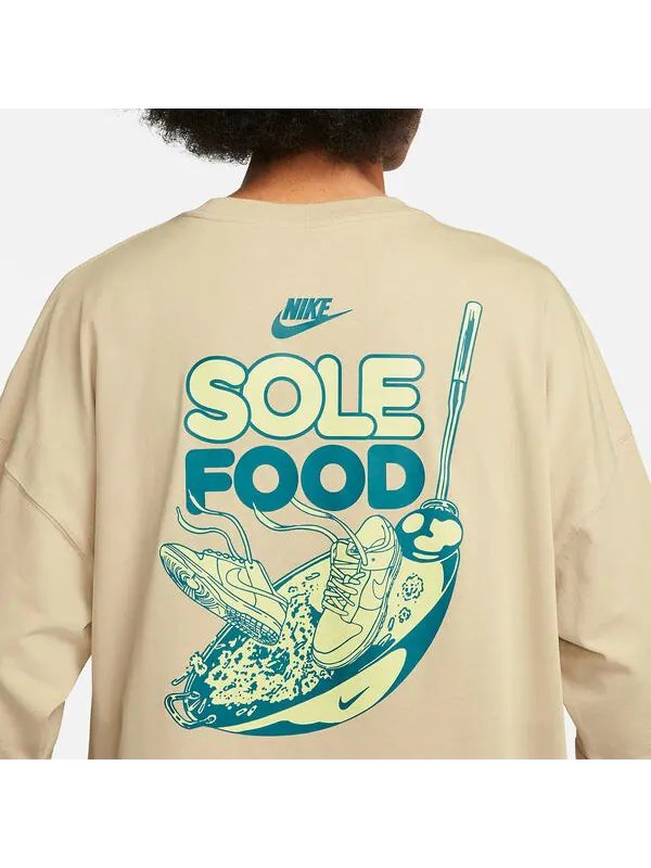 Футболка Nike Sportswear Sole Food T-Shirt 'Team Gold' — изображение 3 из 4, золотистый/мульти