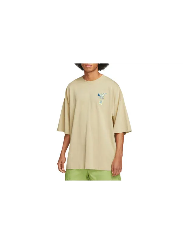 Футболка Nike Sportswear Sole Food T-Shirt 'Team Gold' — изображение 4 из 4, золотистый/мульти