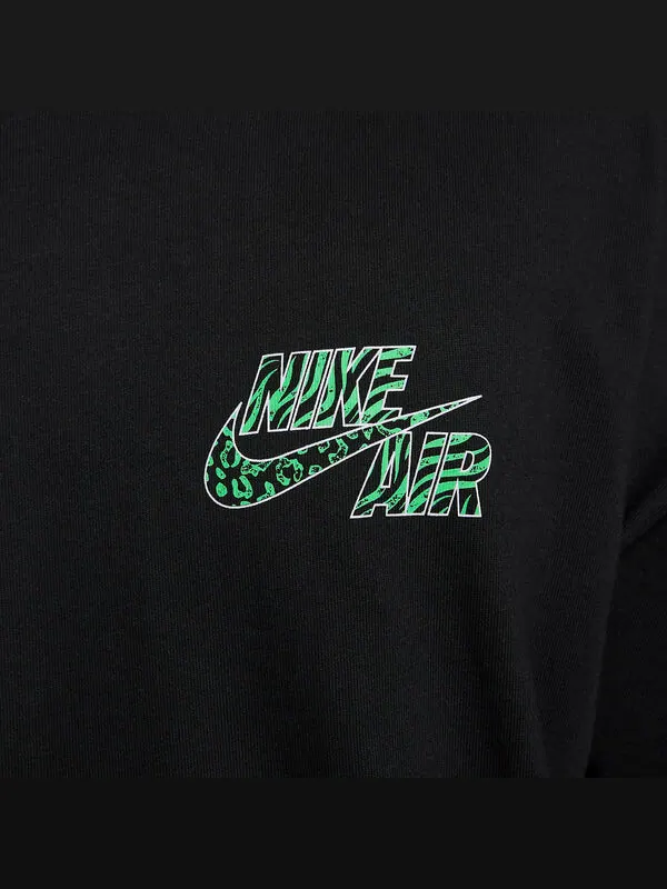 Футболка Nike Just Do It Brandriffs T-Shirt 'Black' — изображение 2 из 4, черный