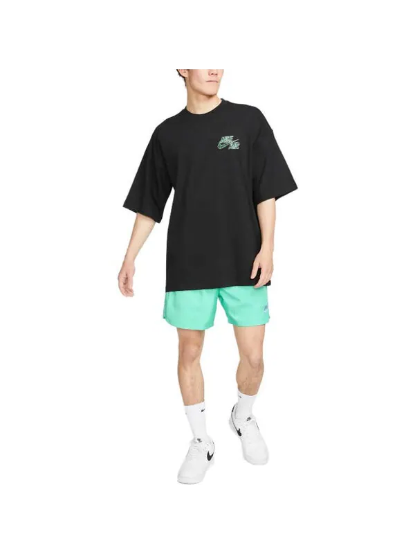 Футболка Nike Just Do It Brandriffs T-Shirt 'Black' — изображение 4 из 4, черный