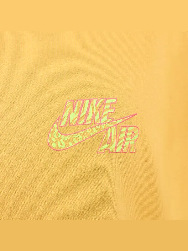 Футболка Nike Just Do It Brandriffs T-Shirt 'Yellow' — изображение 2 из 4, желтый/мульти