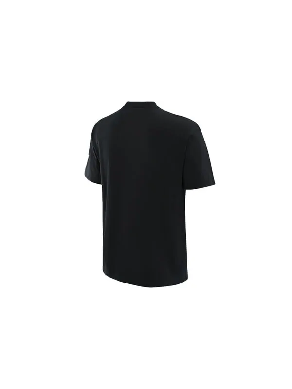 Футболка Nike Los Angeles Lakers Courtside 'Black' — изображение 2 из 3, черный/мульти