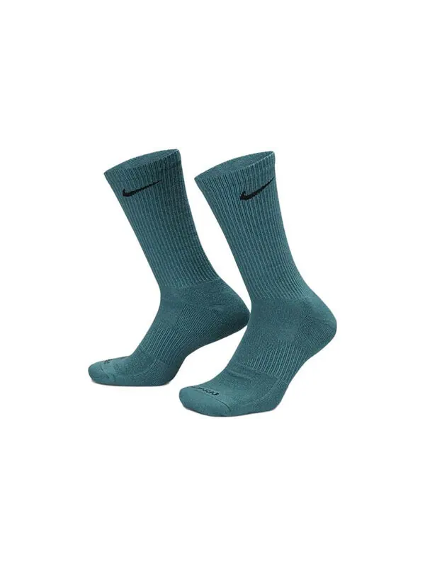 Носки Nike Everyday Plus Cushioned Training Crew Socks (3 Pairs) 'White Red Green' — изображение 3 из 3, мульти