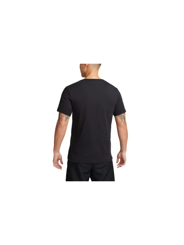 Футболка Nike F.C. Dri-FIT Football T-Shirt 'Black' — изображение 2 из 3, черный/мульти