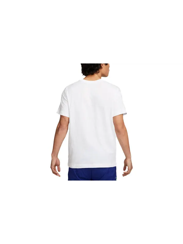 Футболка Nike F.C. Dri-FIT T-Shirt 'White' — изображение 4 из 4, белый/мульти