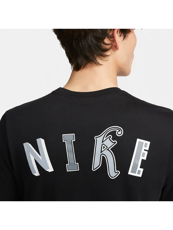 Футболка баскетбольная dri fit Nike — изображение 3 из 4, черный/мульти