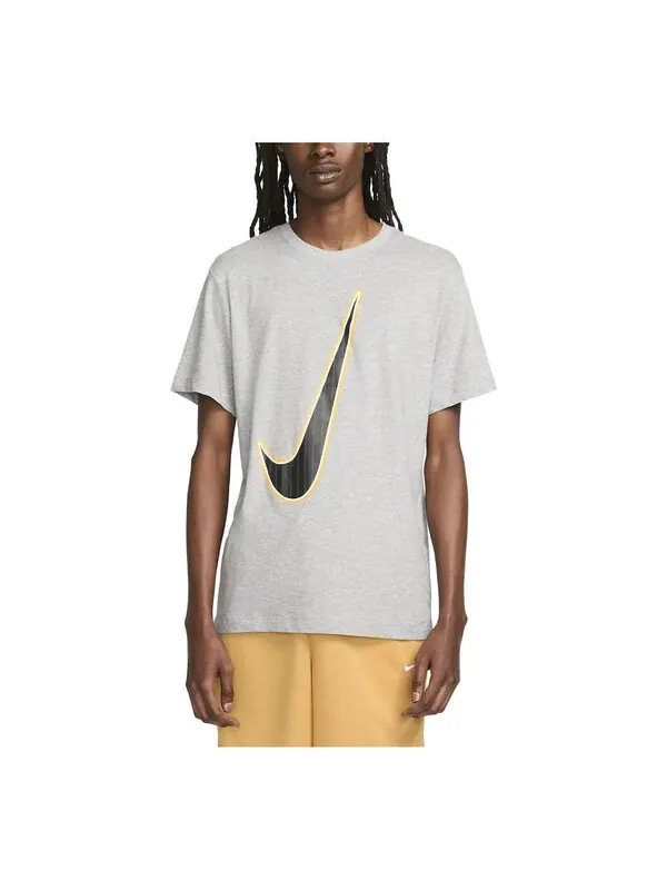 Футболка с логотипом Dri Fit Nike — изображение 1 из 3, серый/мульти