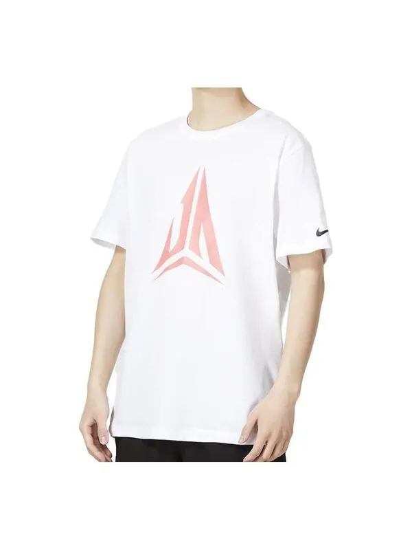 Футболка ja morant logo футболка Nike — изображение 1 из 3, белый/мульти