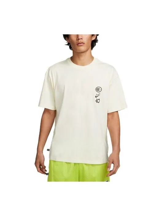 Футболка Nike Kevin Durant Max90 T-shirt 'Coconut Milk' — изображение 1 из 4, кокосовое молоко