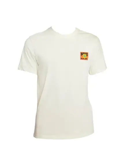 Футболка Nike Dri-FIT Just Do It Graphic T-Shirt 'Coconut Milk' — изображение 1 из 6, бежевый