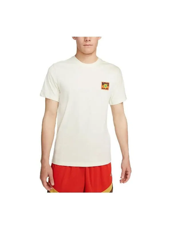 Футболка Nike Dri-FIT Basketball T-Shirt 'White' — изображение 1 из 4, белый