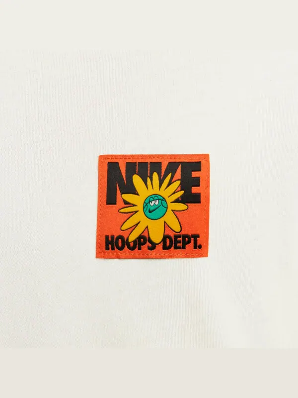 Футболка Nike Dri-FIT Basketball T-Shirt 'White' — изображение 2 из 4, белый