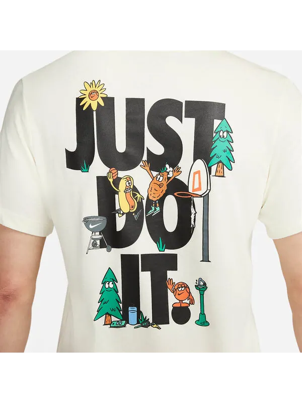 Футболка Nike Dri-FIT Basketball T-Shirt 'White' — изображение 3 из 4, белый