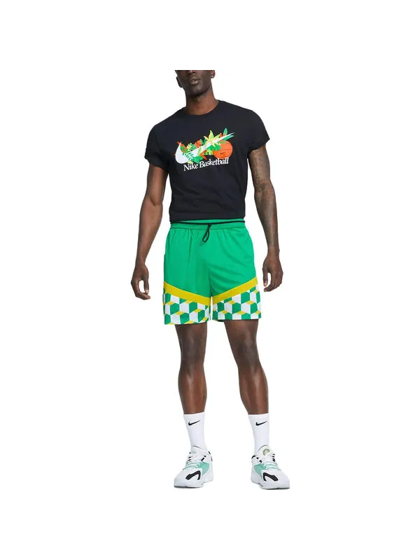 Футболка Nike Dri-FIT Basketball T-Shirt 'Black' — изображение 2 из 3, черный/мульти