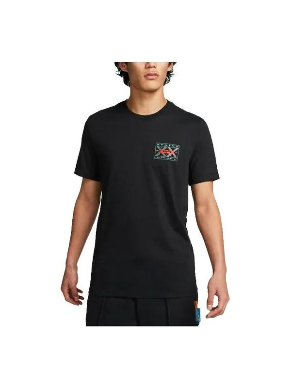 Футболка Nike Lebron James DRY-FIT T-shirt 'Black' — изображение 1 из 3, черный