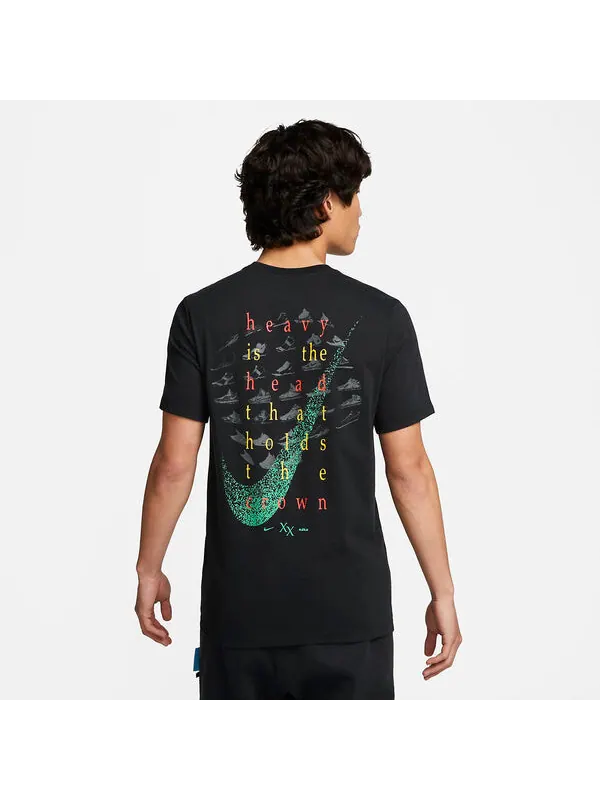 Футболка Nike Lebron James DRY-FIT T-shirt 'Black' — изображение 3 из 3, черный