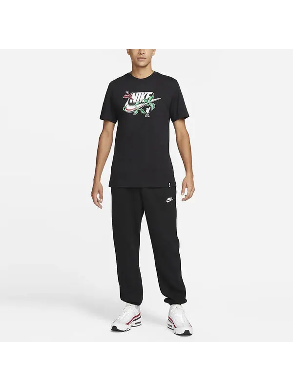 Футболка Nike Liverpool Futura T-Shirt 'Black' — изображение 3 из 4, черный/мульти