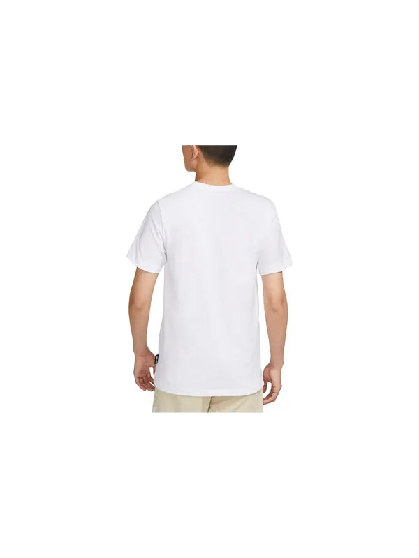 Футболка Nike Sportswear T-Shirt 'White Gold' — изображение 2 из 3, белый/мульти