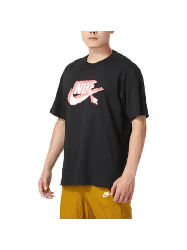 Футболка спортивная одежда max90 футболка Nike — изображение 4 из 4, черный/мульти