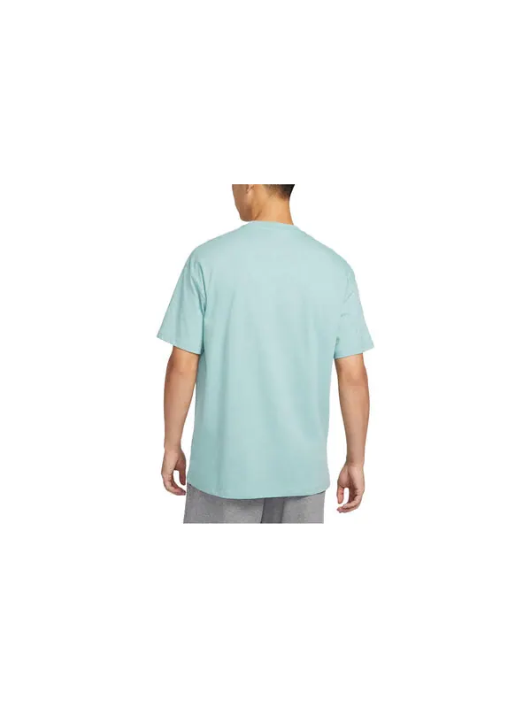 Футболка Nike Sportswear T-Shirt 'Green Purple' — изображение 2 из 3