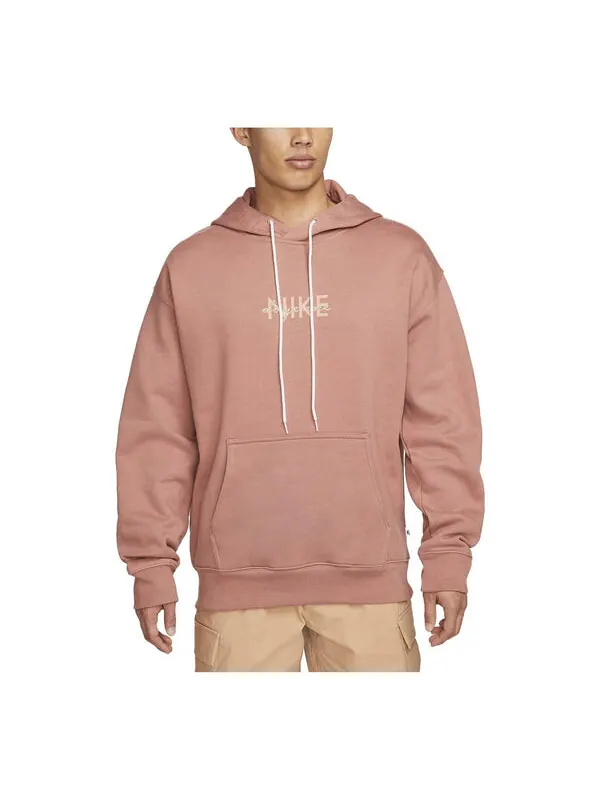 Толстовка Nike SB x Doyenne Fleece Pullover Hoodie 'Fossil Rose' — изображение 1 из 3, розовый
