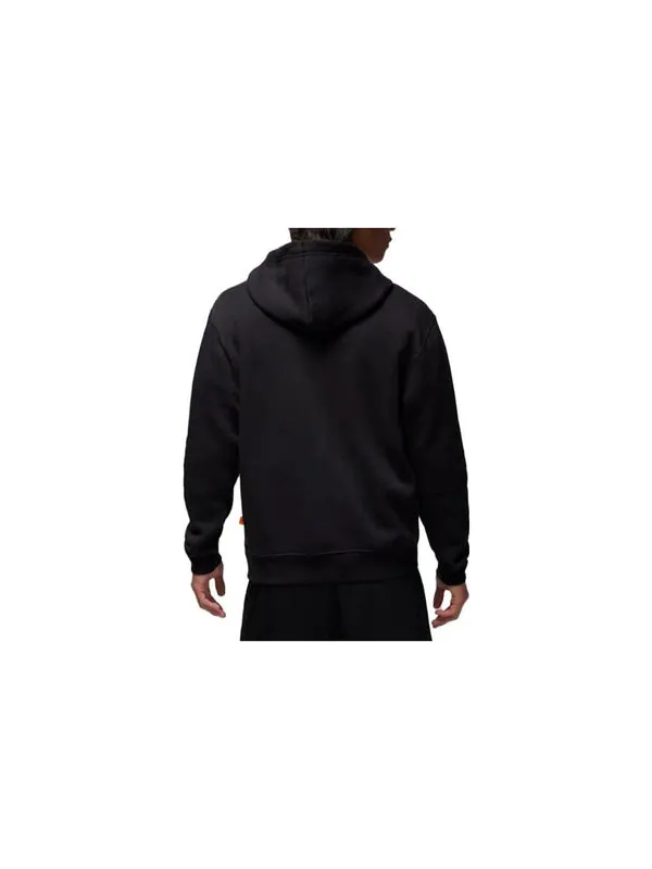Толстовка Air Jordan Zion Fleece Pullover Hoodie 'Black Cone' — изображение 3 из 4, черный