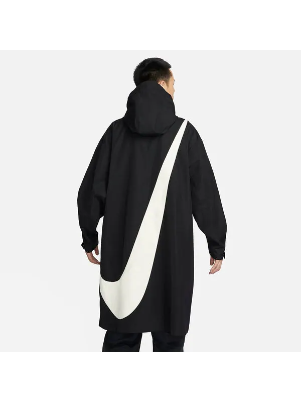 Куртка swoosh тканая парка куртка Nike — изображение 2 из 4, черный