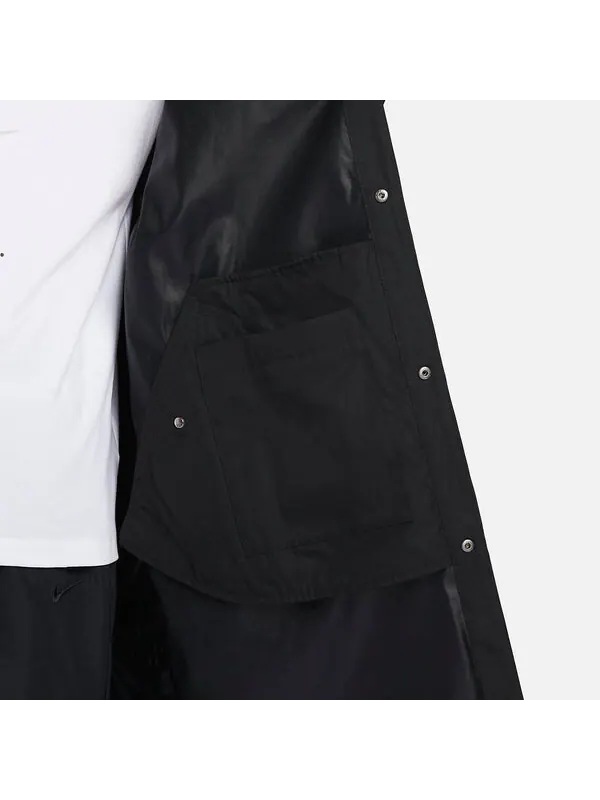 Куртка swoosh тканая парка куртка Nike — изображение 4 из 4, черный