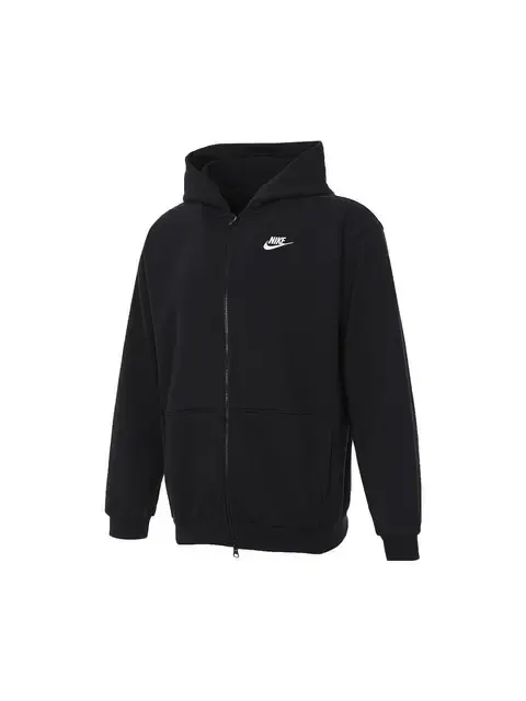 Худи (PS) Nike Oversized Full-Zip Hoodie 'Black' — изображение 1 из 5, черный