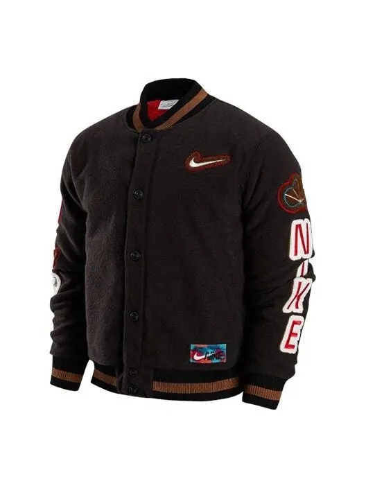 Куртка Nike Premium Basketball Jacket 'Rabbit CNY' — изображение 1 из 3, черный/красный