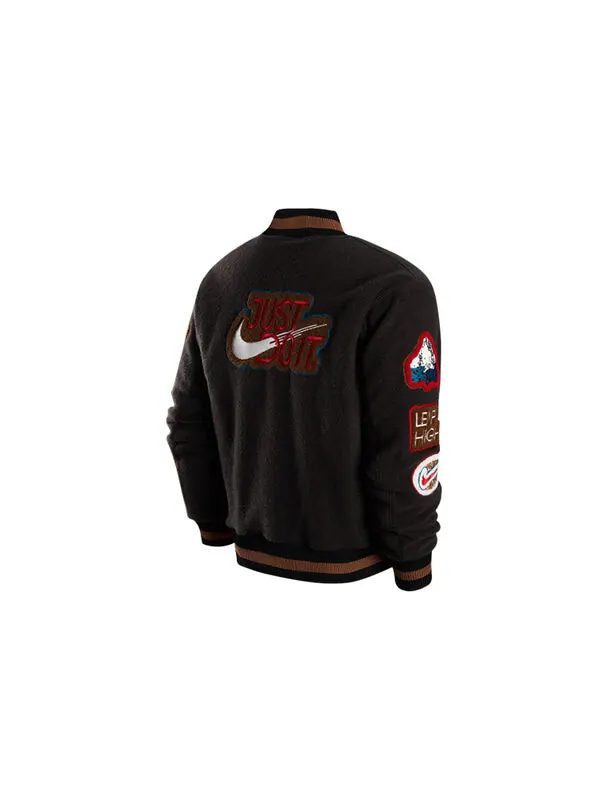 Куртка Nike Premium Basketball Jacket 'Rabbit CNY' — изображение 2 из 3, черный/красный