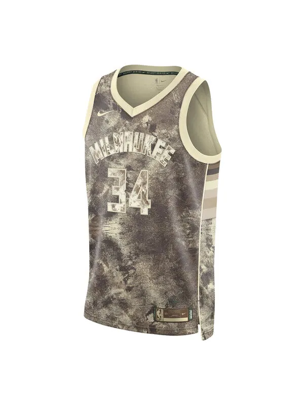 Майка Nike Dri-FIT NBA Swingman Jersey 2022/23 Select Series 'Milwaukee Bucks Giannis Antetokounmpo' — изображение 1 из 2
