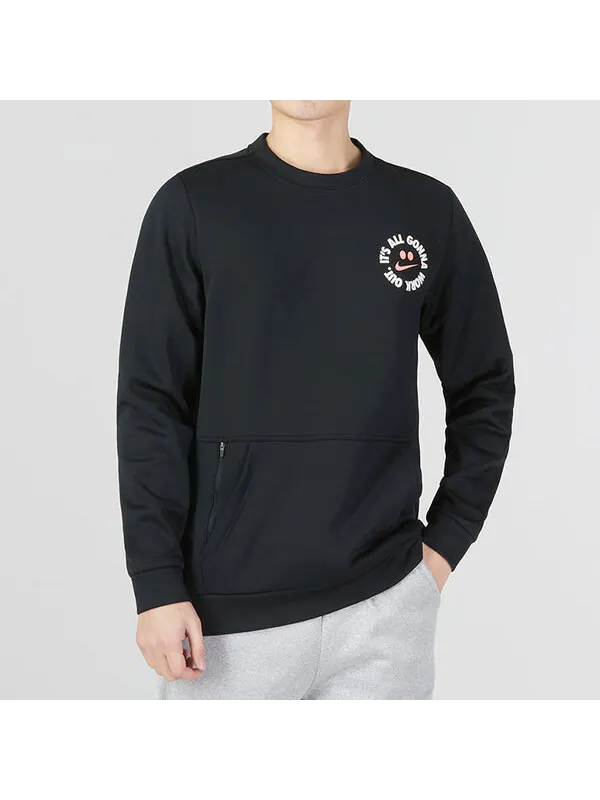 Футболка Nike Training Work Out Graphic Backprint T-shirt 'Black' — изображение 3 из 4, черный/мульти