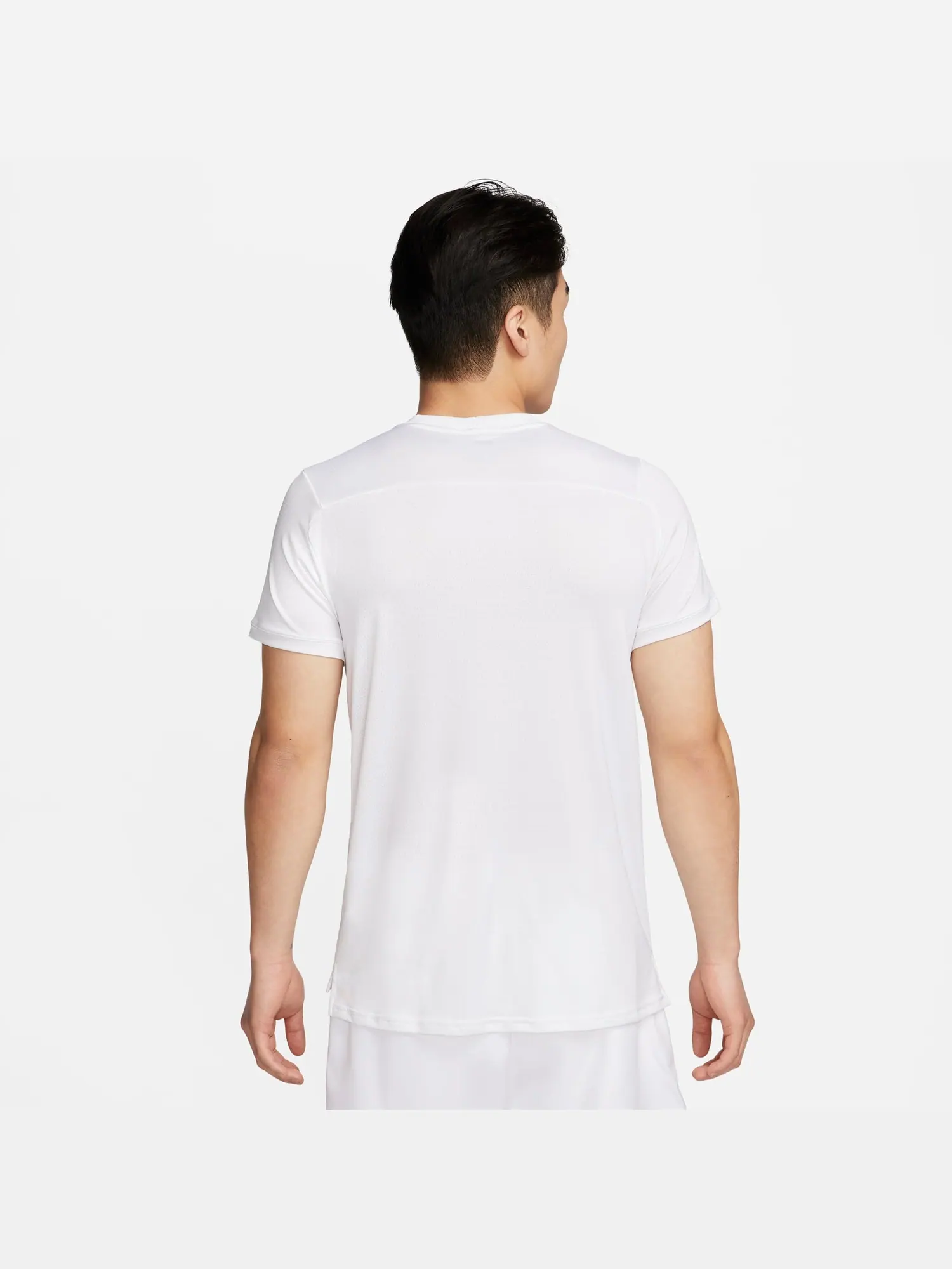 Футболка Nike Court Advantage Dri-FIT Tennis T-Shirt 'White' — изображение 2 из 4, белый