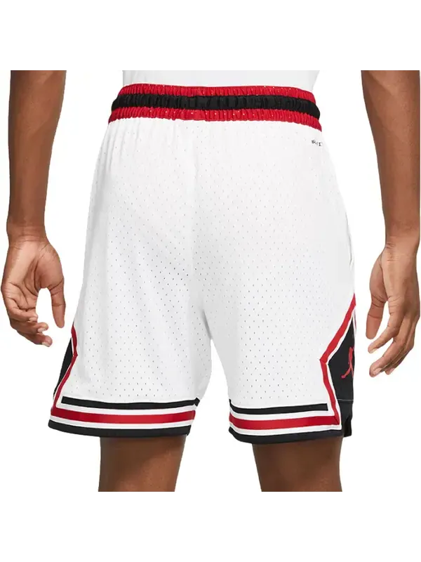 Шорты dri fit sport diamond Air Jordan — изображение 3 из 3, белый/красный