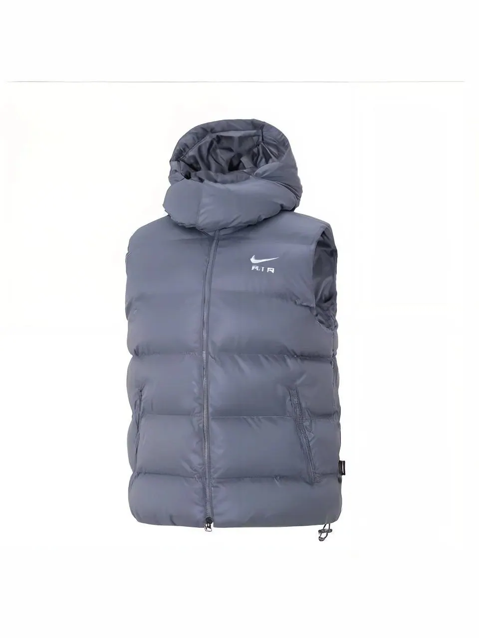 Утеплённый жилет с капюшоном Nike Air Therma-FIT — изображение 1 из 6, светлый серый