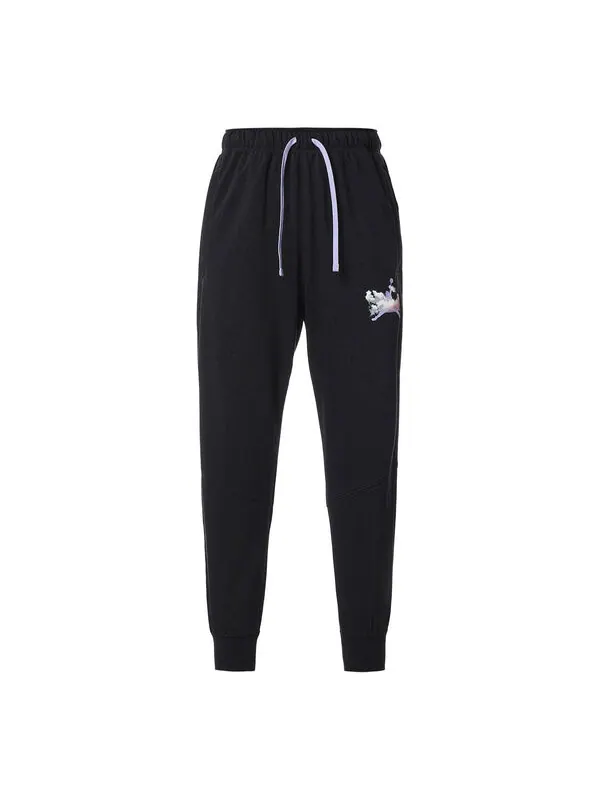 Штаны dri fit dongdan logo брюки Air Jordan — изображение 1 из 4, черный/белый